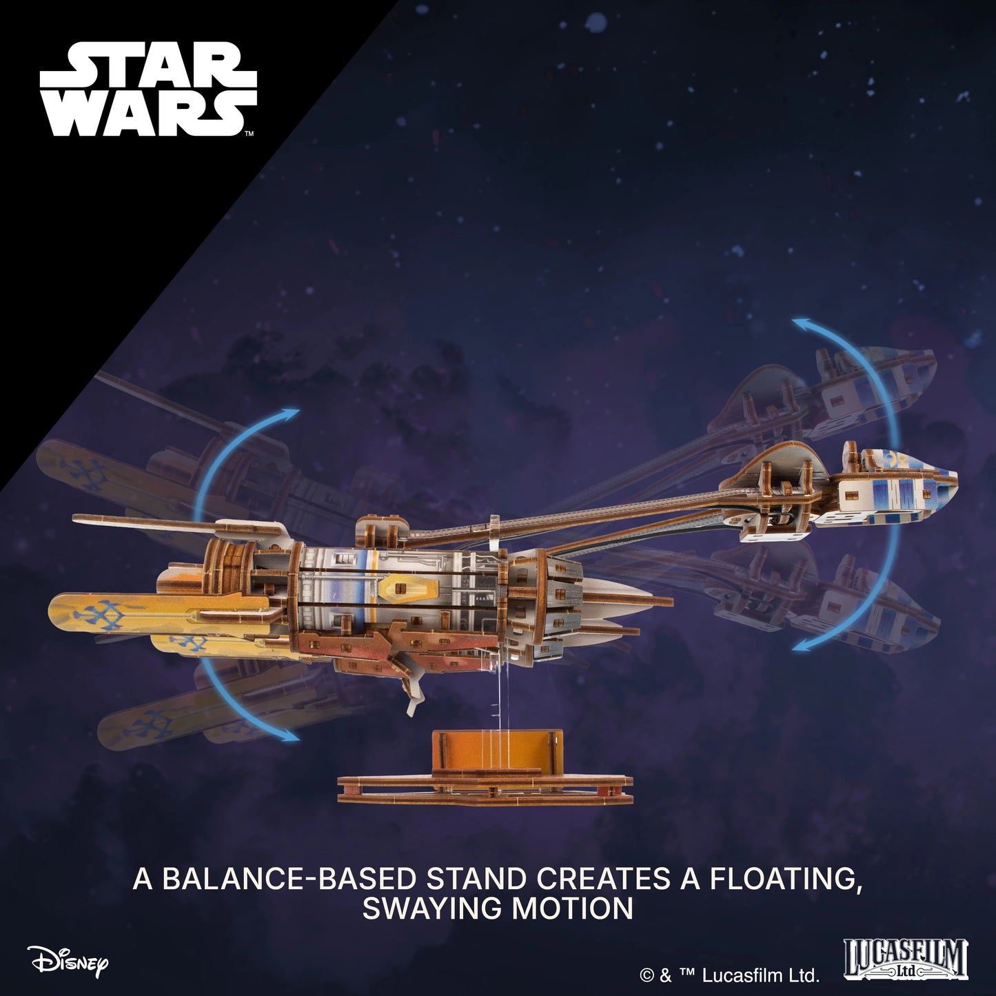 UGears Anakin Skywalker's Podracer - 240 Pieces (Medium) Christmas
