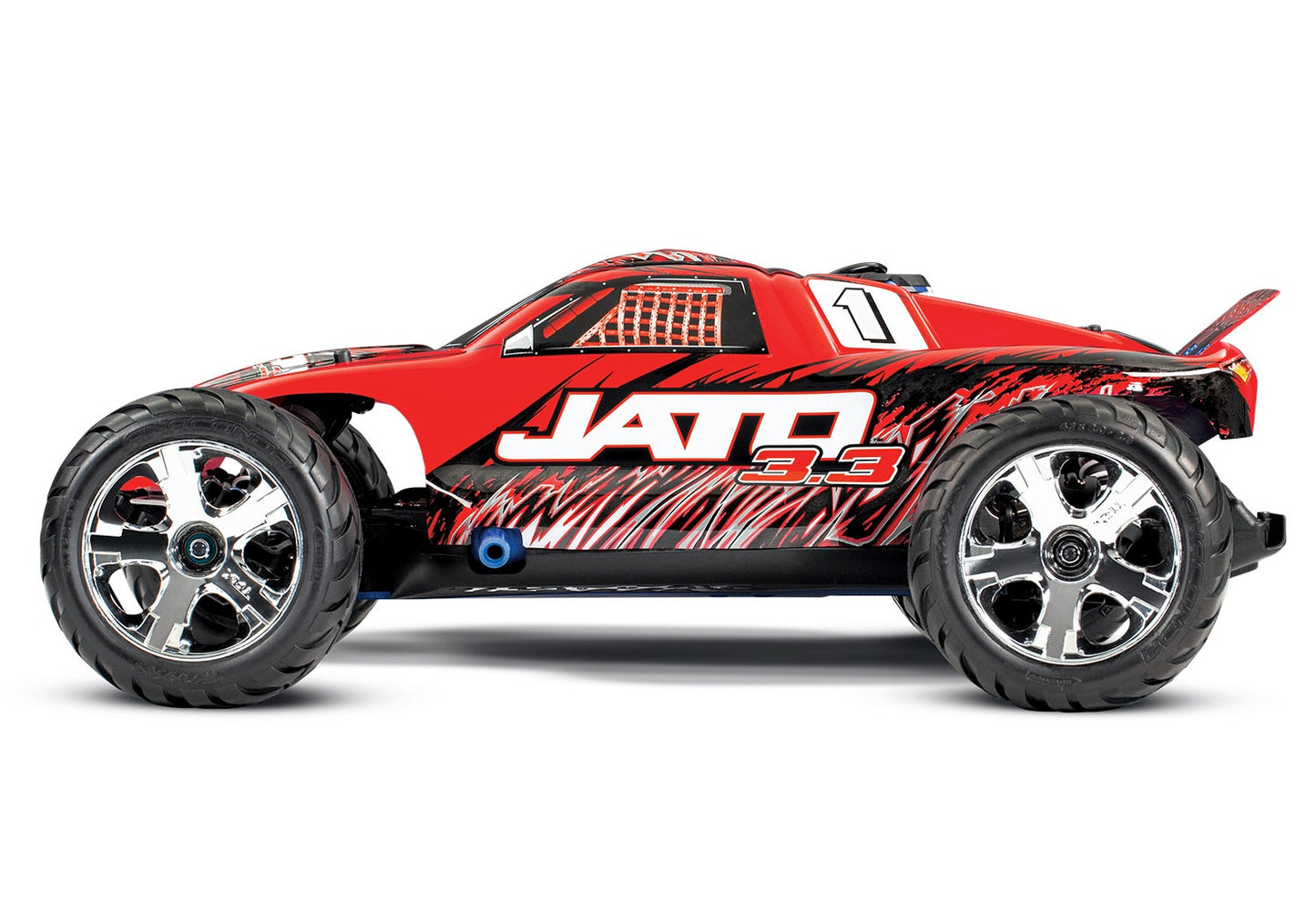 Traxxas Jato 3.3 Nitro with TSM - RedX TRA55077-3REDX