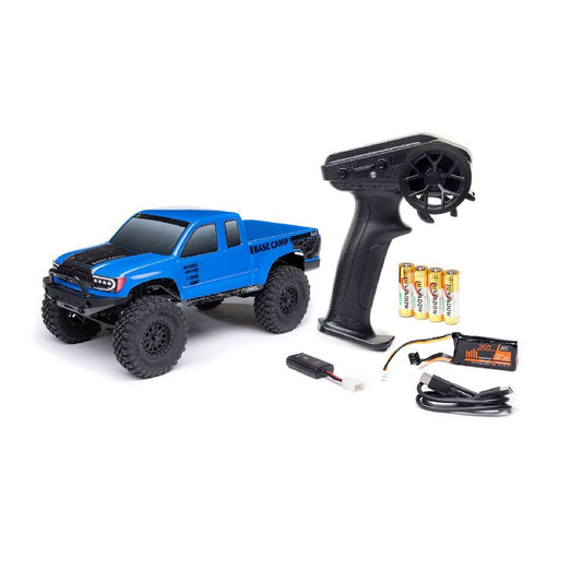 Axial 1/24 SCX24 Base Camp 4x4 RTR - Blue AXI-1219T2