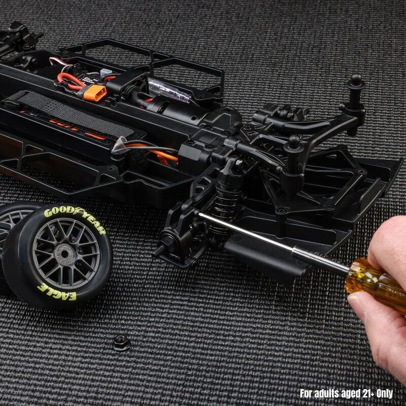 Losi 1/12 NASCAR Chastain #1 Brushed AWD RTR (B&C Incl) - Blue