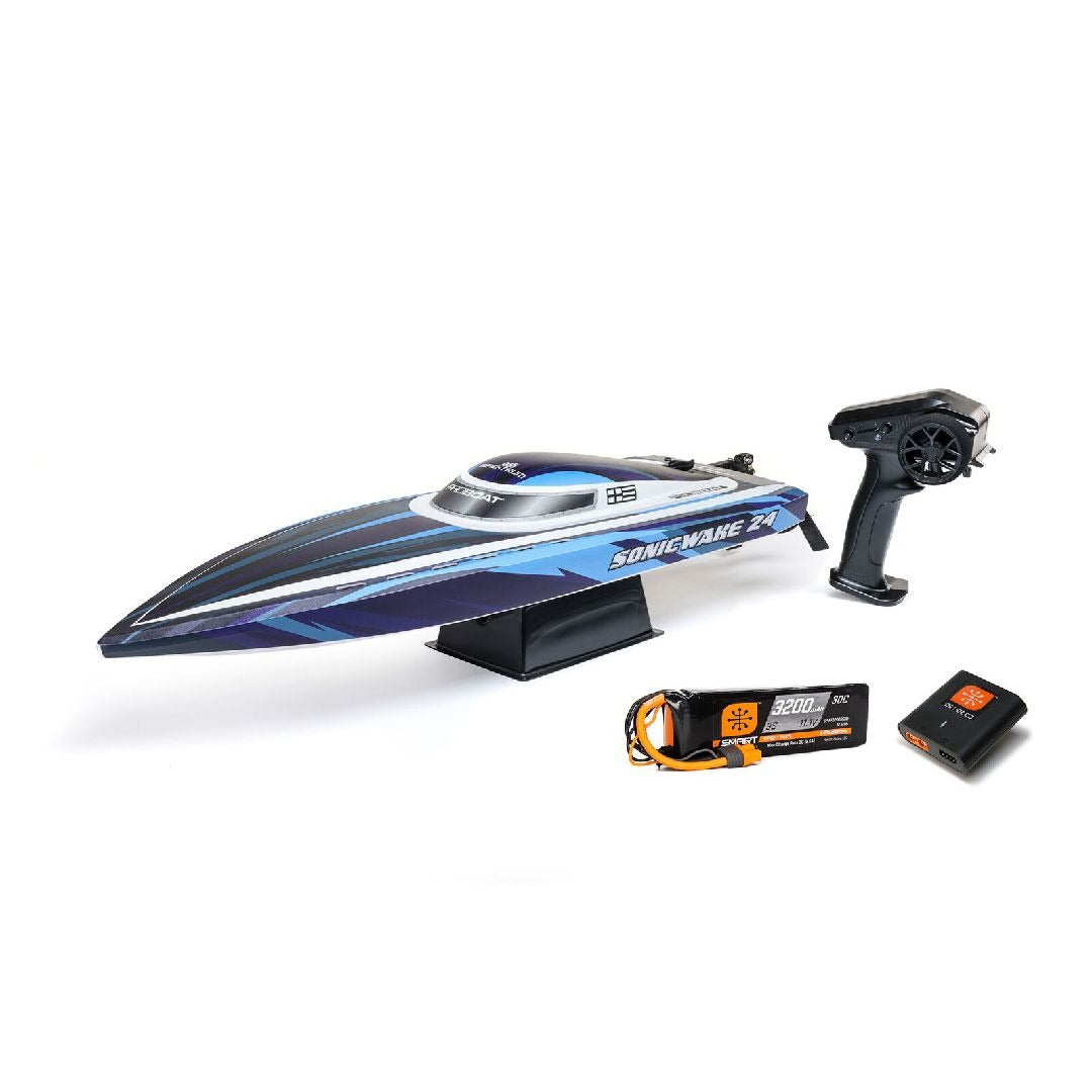 Pro Boat 24" Sonicwake Self-Right BLX Deep-V RTR (B&C Incl) Blue