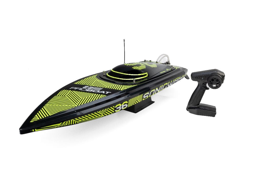 Pro Boat Sonicwake 36" V3, Self-Righting V-Hull RTR - Black PRB-2171T1