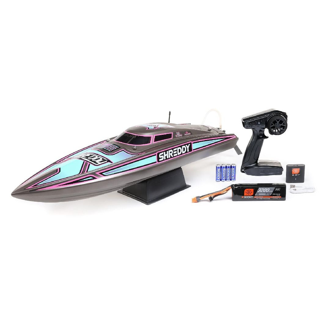 Pro Boat Shreddy Recoil 2 V2 26" Self-Righting, Brushless RTR (Battery & Charger Included)