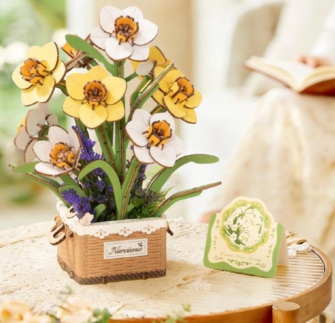 Rolife Narcissus 3D Wooden Puzzle