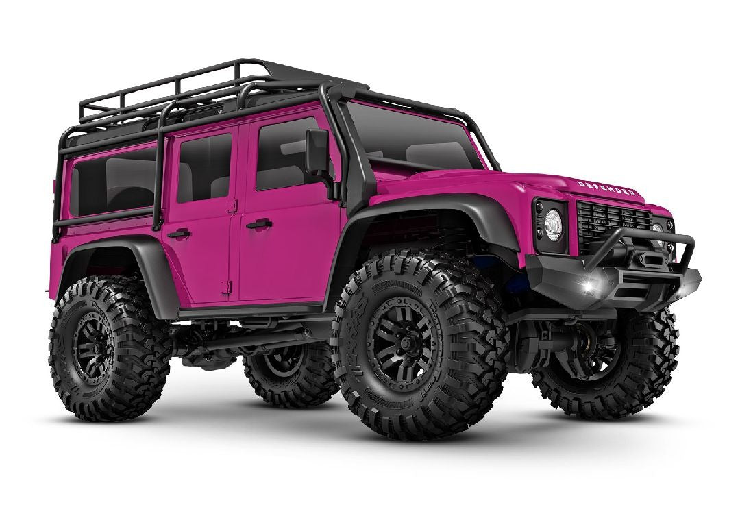 Traxxas 1/18 TRX-4M Land Rover Defender 4x4 RTR - Pink TRA97054-1PINK