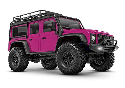 Traxxas 1/18 TRX-4M Land Rover Defender 4x4 RTR - Pink TRA97054-1PINK