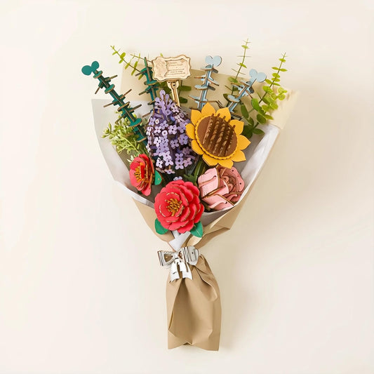 Rowood Wooden Flower Bouquet