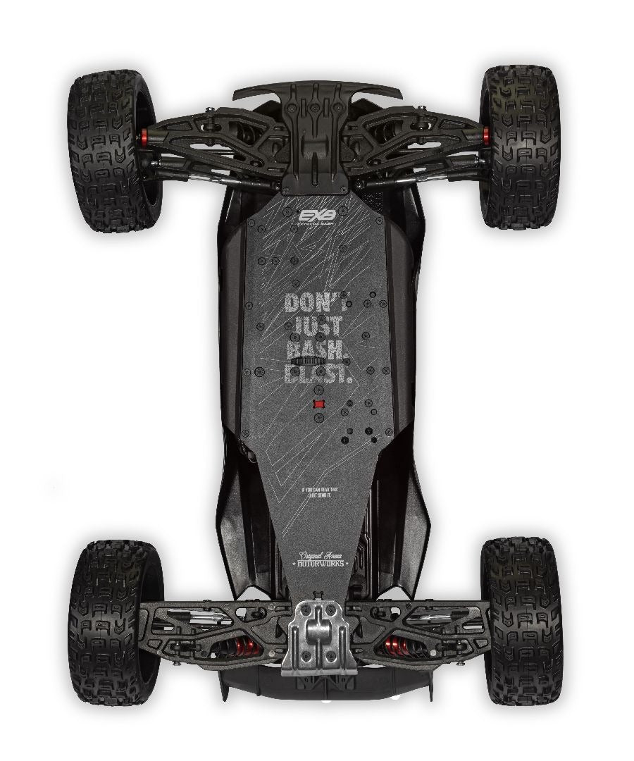 Arrma 1/7 TALION 4X4 6S EXB BLX Brushless V6 RTR - Black