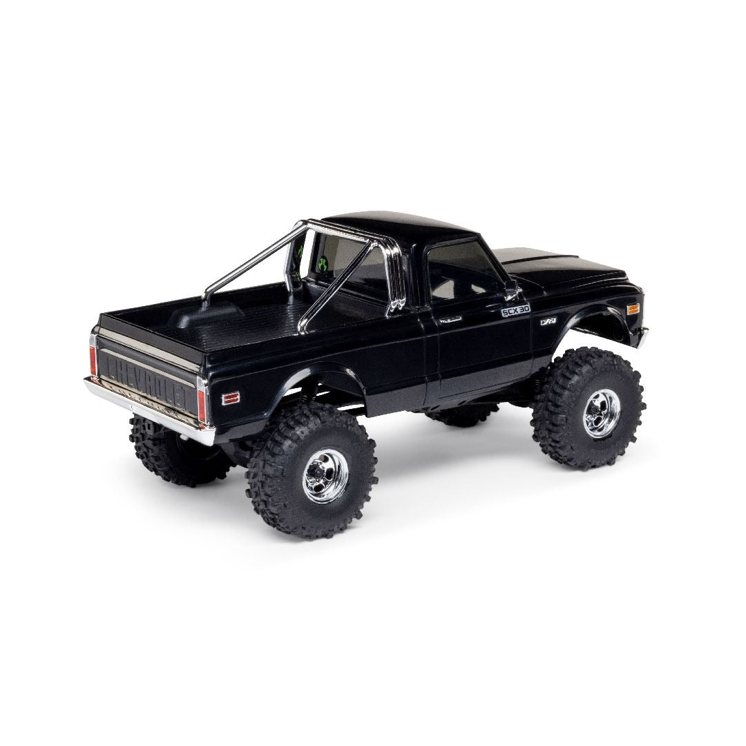 Axial 1/30 SCX30 Chevrolet K10 Brushed 4x4 RTR (B&C Incl) Black
