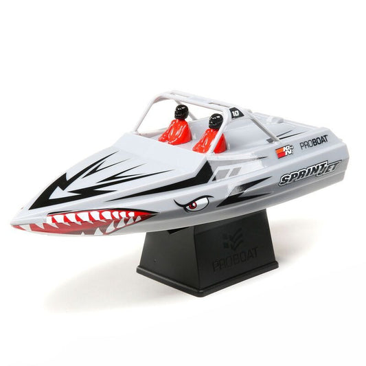 Pro Boat Sprintjet 9-inch Self-Right Jet Boat RTR - Silver (Battery & Charger Included)