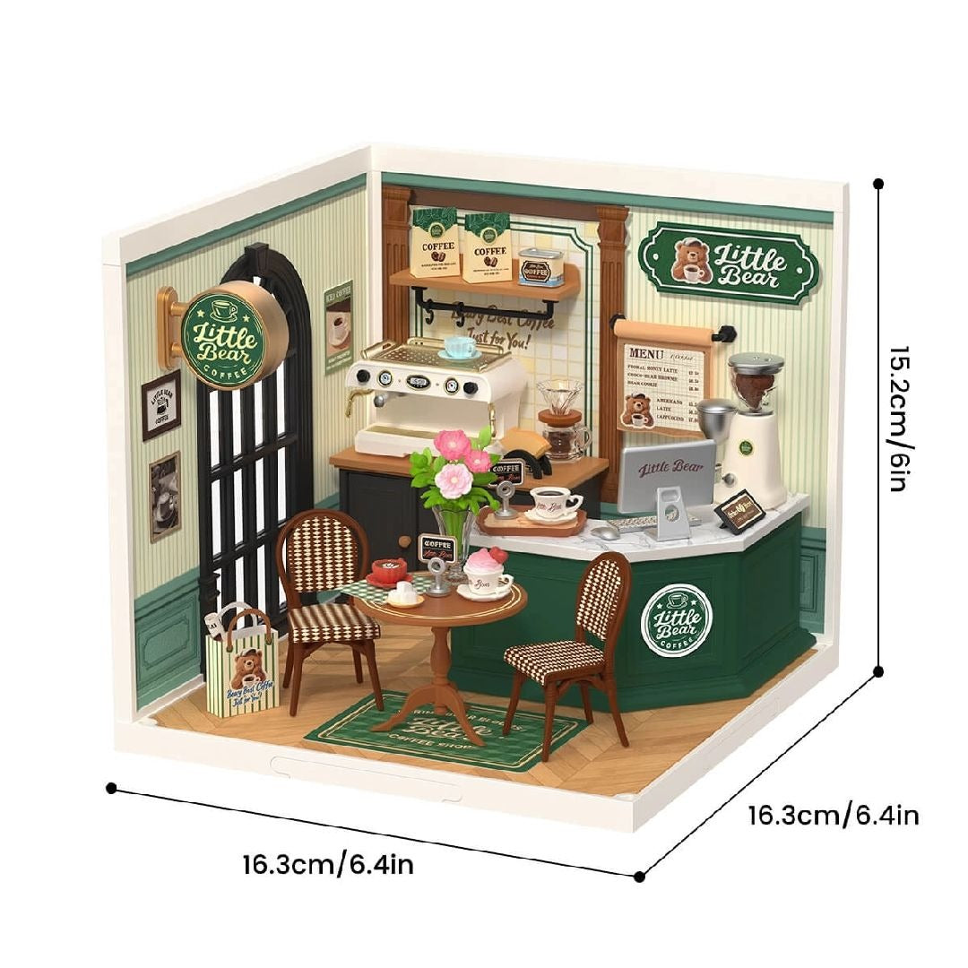 Rolife Perfect Romance Café DIY Plastic Minature House
