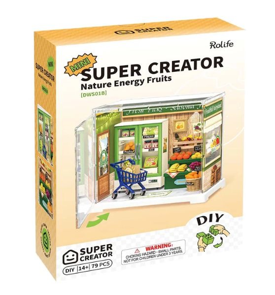 Rolife Nature Energy Fruits DIY Plastic Miniature House