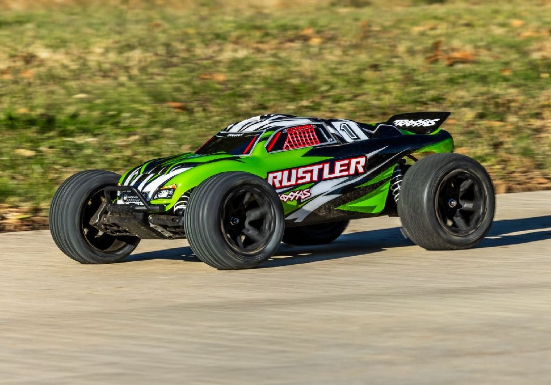 Traxxas 1/10 Rustler ExtremeHD 2wd RTR - GreenX