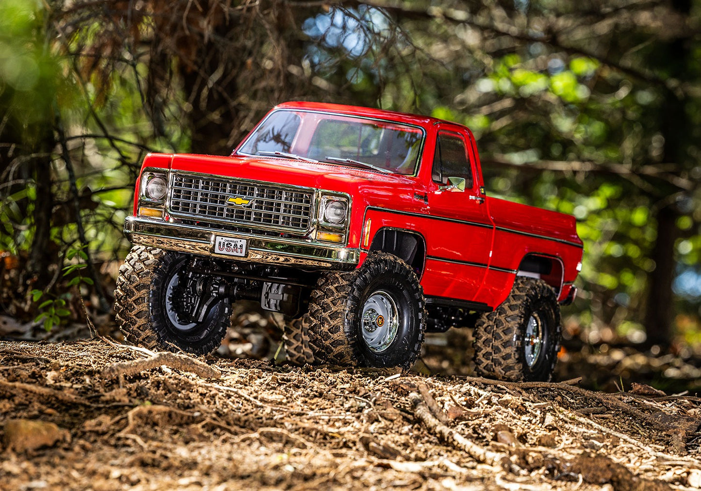 Traxxas 1/10 TRX-4 1979 Chevrolet K10 Truck 4WD RTR- Red