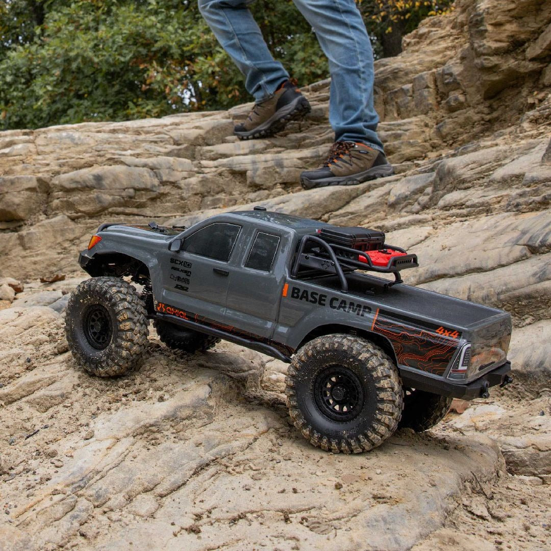 Axial 1/10 SCX10 III Base Camp 4x4 RTR - Grey