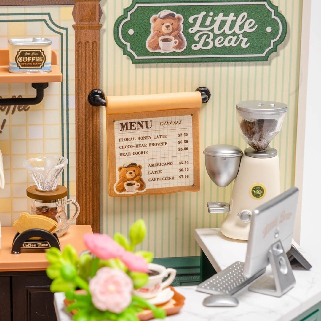 Rolife Perfect Romance Café DIY Plastic Minature House