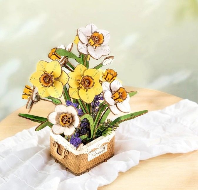 Rolife Narcissus 3D Wooden Puzzle