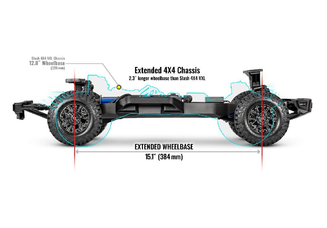 Traxxas 1/10 Ford Raptor R VXL Brushless 4x4 RTR - Fox2