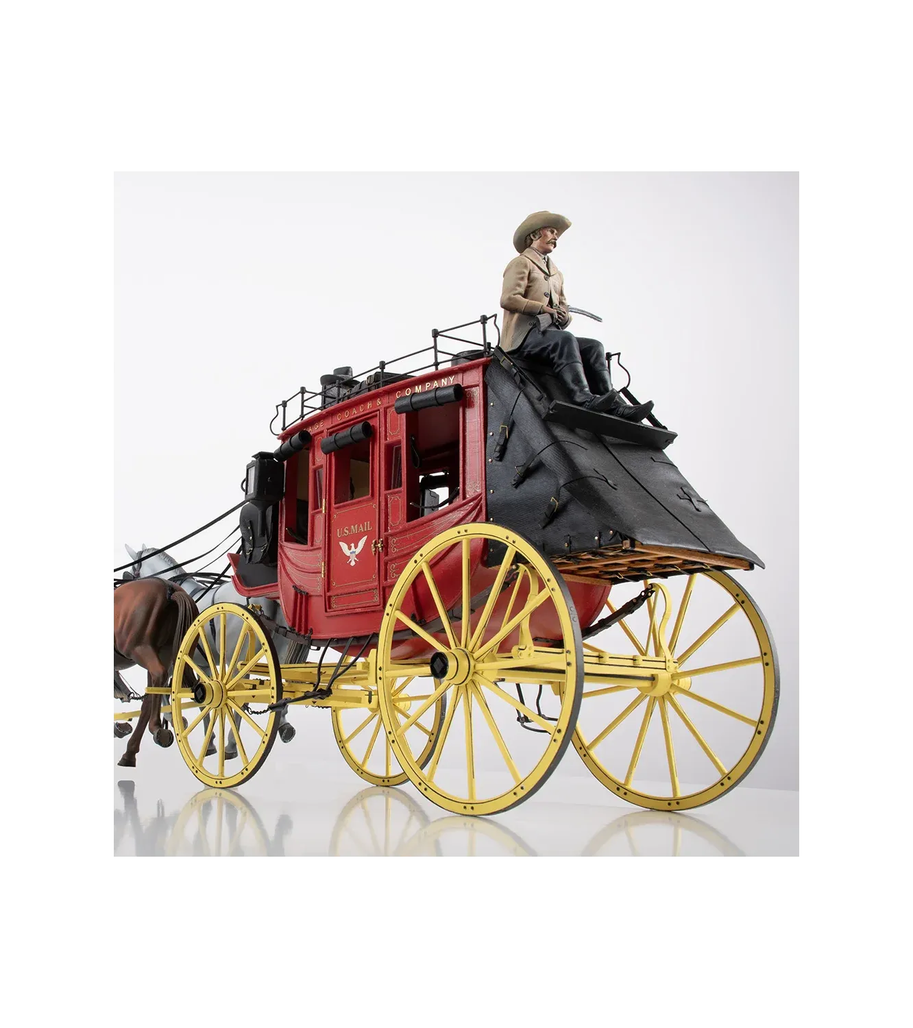 STAGECOACH - Legend of the Wild West - 1/12 Scale model
