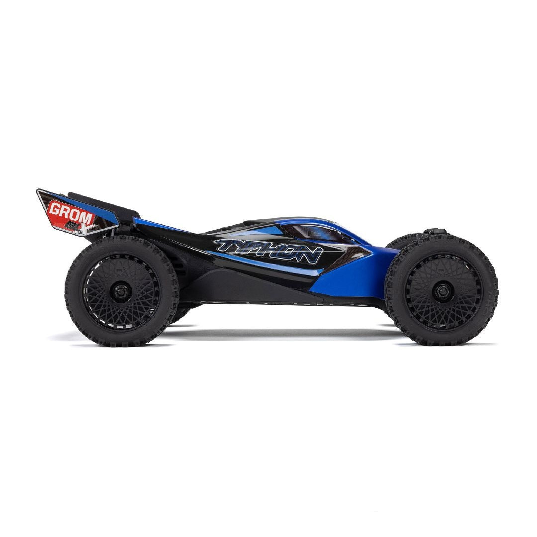 Arrma 1/14 TYPHON GROM BLX 4x4 Buggy RTR - Blue