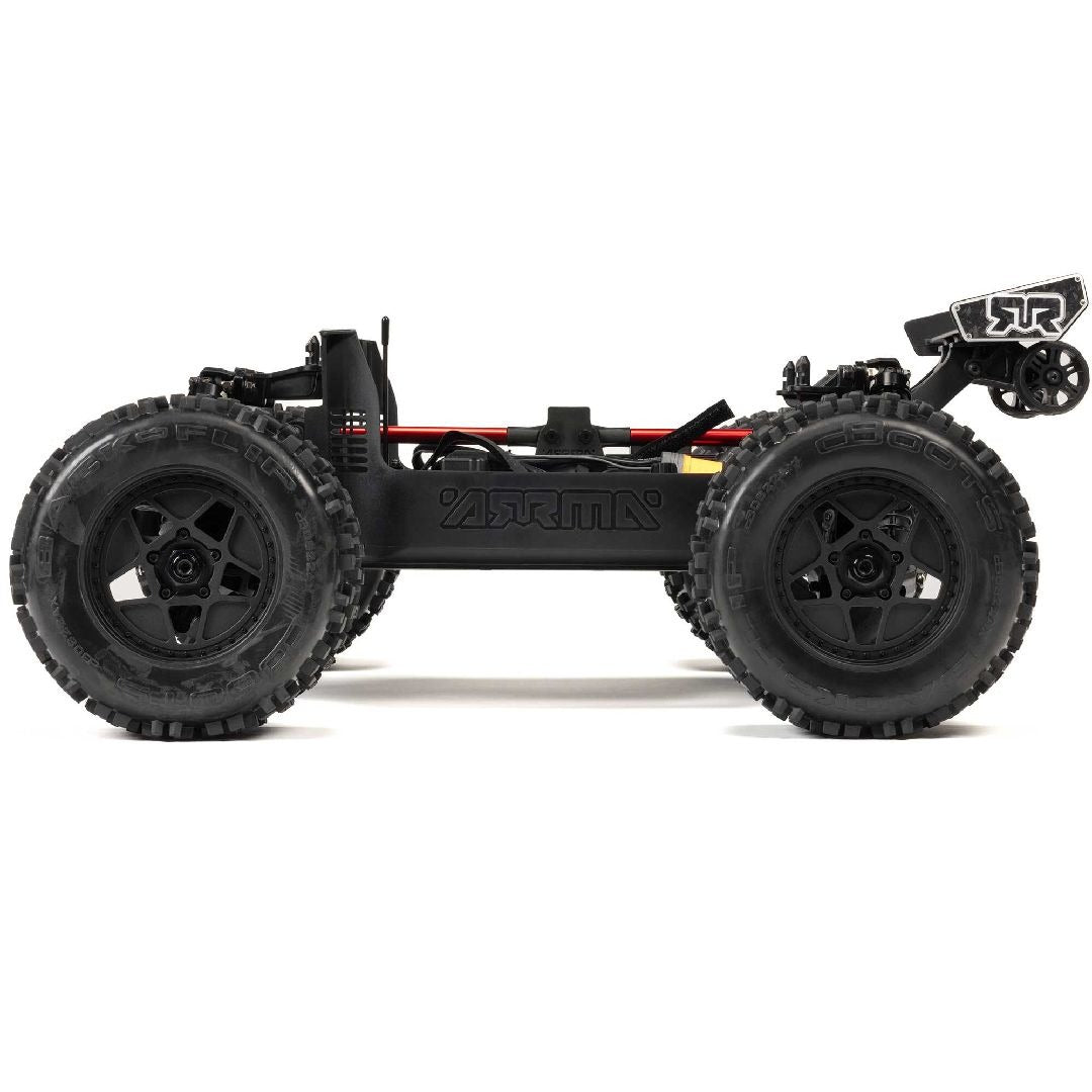 Arrma 1/8 NOTORIOUS BL-6s 4x4 Stunt Truck RTR - Black