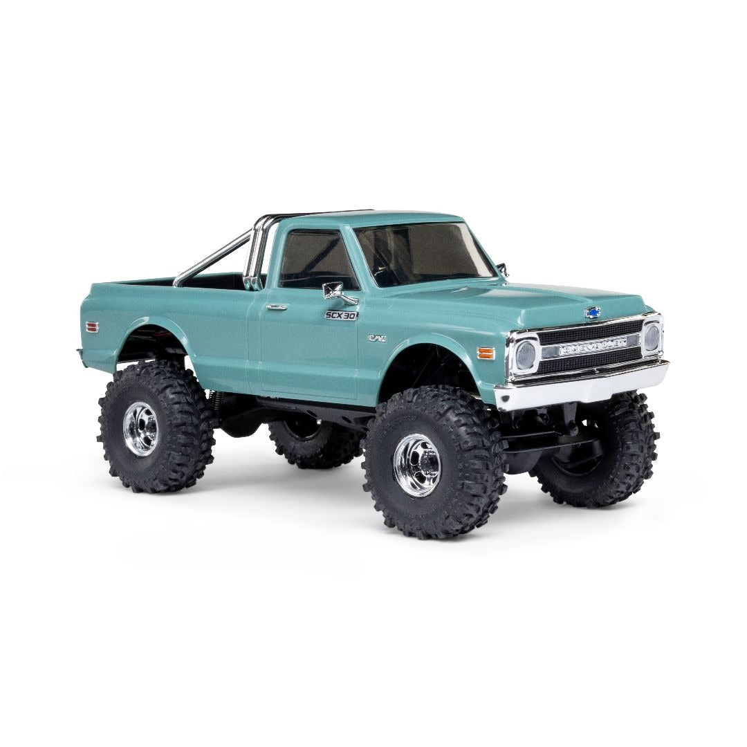 Axial 1/30 SCX30 Chevrolet K10 Brushed 4x4 RTR (B&C Incl) Green