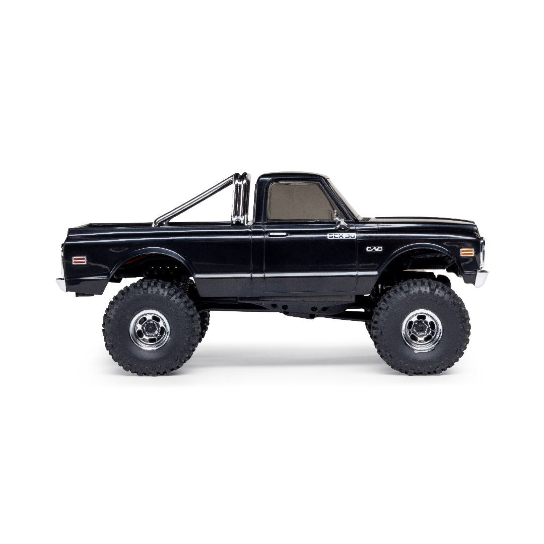 Axial 1/30 SCX30 Chevrolet K10 Brushed 4x4 RTR (B&C Incl) Black