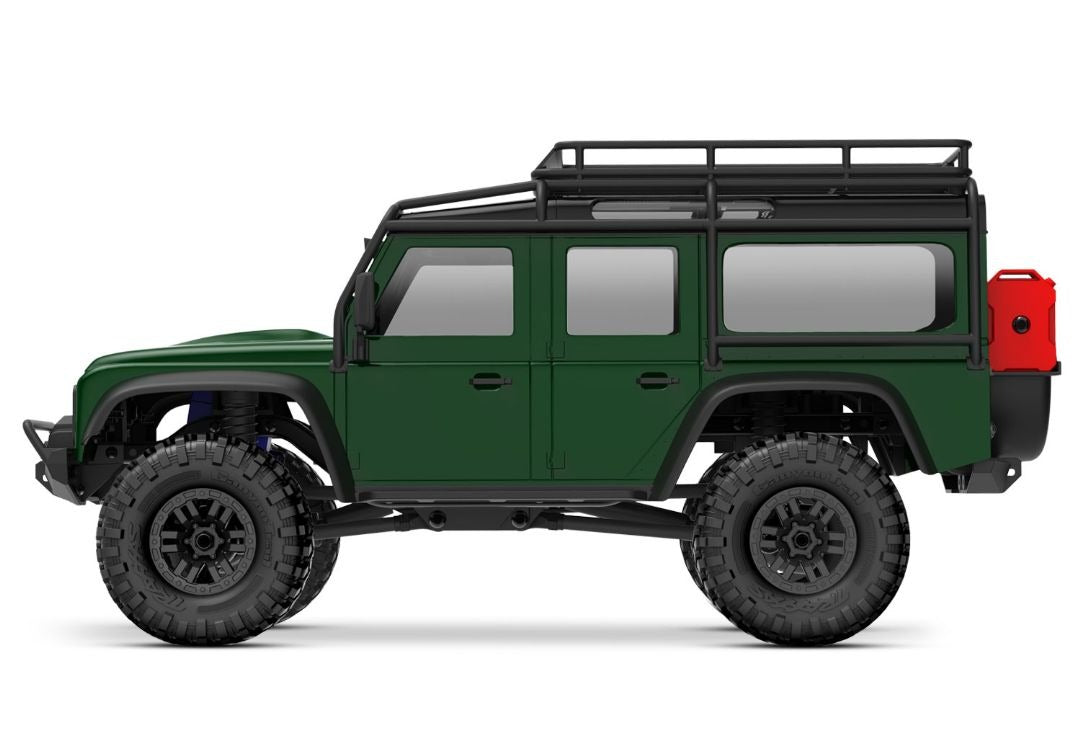 Traxxas 1/18 TRX-4M Land Rover Defender 4x4 RTR - Green TRA97054-1GREEN