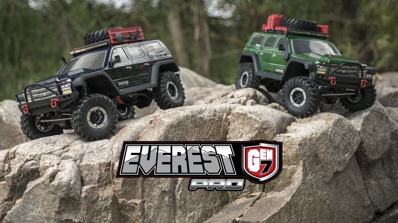 Everest Gen7 PRO 1/10 Truck Green