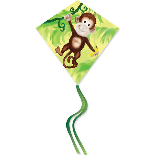 25 in. Diamond Kite - Monkey 16067