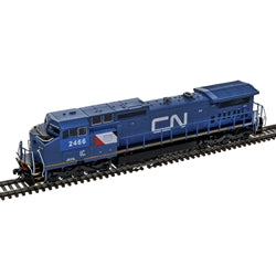 DCC Atlas N Scale Diesel MASTER DASH 8-40CW GOLD CANADIAN NATIONAL [IC] #2466