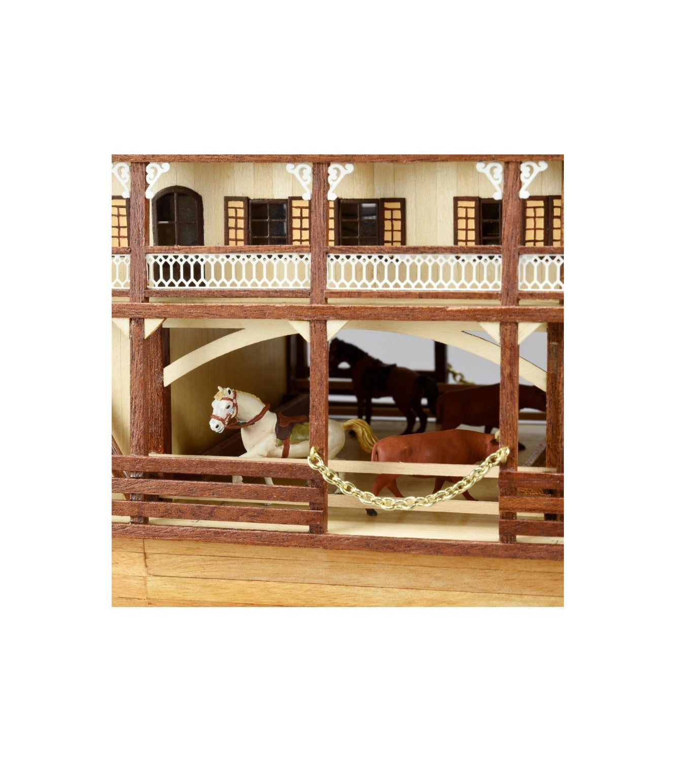 Paddle Steamer King of the Mississippi. 1:80 Wooden Model Kit Boat ART20515