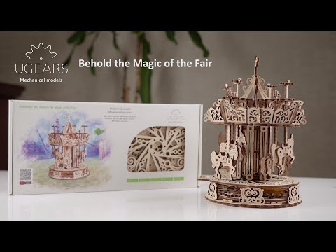 Ugears Carousel  - 300 Pieces UGR70129