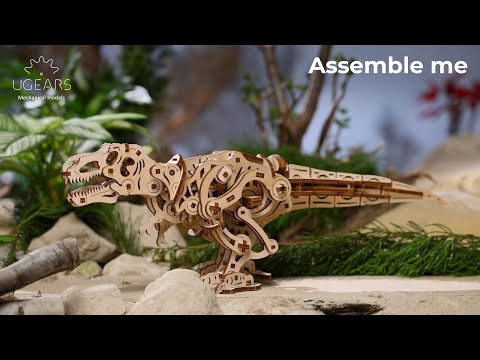 UGears Tyrannosaurus Rex - 249 Pieces