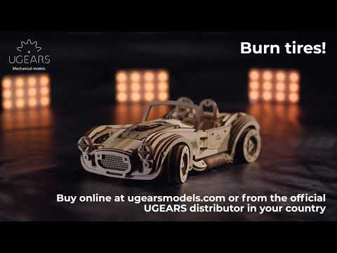 Ugears Drift Cobra Racing Car - 370 Pieces UGR70161
