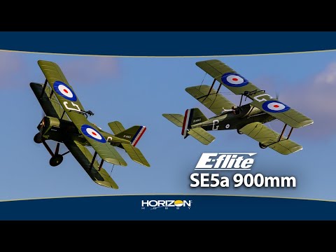 S.E.5a 900mm BNF Basic with AS3X+ and SAFE Select EFL10950