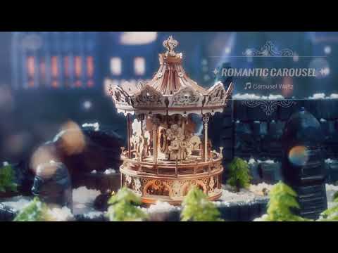 ROKR Airplane Control Tower Mechanical Music Box