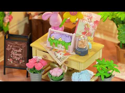 Rolife Super Creator Miniature House - Fresh Flower Shop DW017B