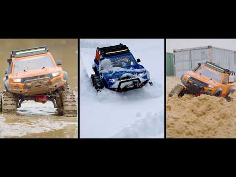 Traxxas Deep-Terrain Traxx, TRX-4 (4) Complete set, Front &  Rear TRA8880