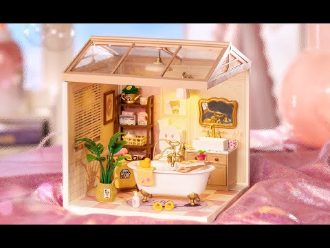 Rolife Pop Bubble Bathroom DIY Miniature House DW014B