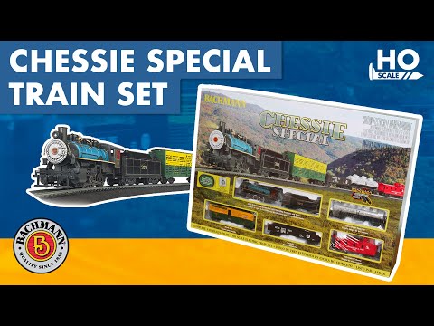 Bachmann Chessie Special HO Scale Train Set 00750
