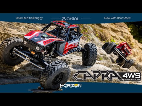 Capra 1.9 4WS Nitto Unlimited Trail Buggy RTR Blk AXI03022BT2