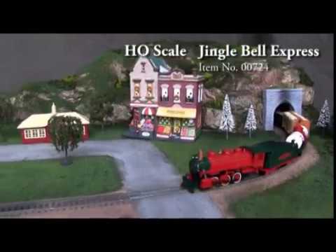 Bachmann Jingle Bell Express HO Scale Train Set 00724