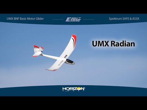 UMX Radian BNF Basic with AS3X and SAFE Select EFLU2950