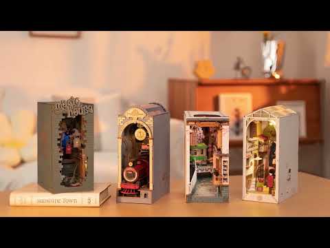 Rolife Time Travel DIY Book Nook Shelf Insert