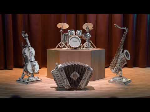 Rolife Saxophone 3D Wooden Puzzle