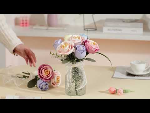 ROKR Floral Art Series BLUE - Single Flower