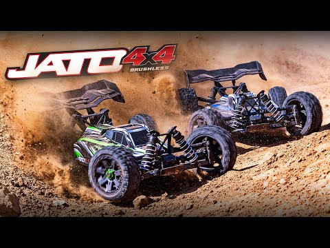 Traxxas Jato 4x4 Brushless BL-2S with clipless body - Red TRA90154-4RED