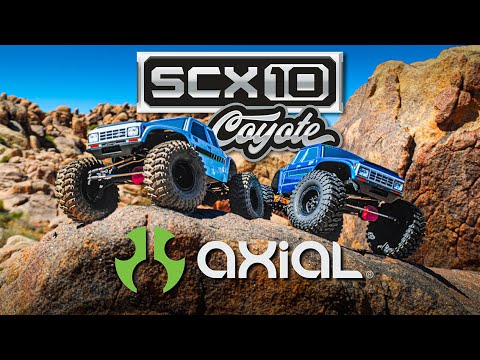 Axial 1/10 SCX10 III Coyote Brushed 4X4 RTR - Silver  AXI-2036T1