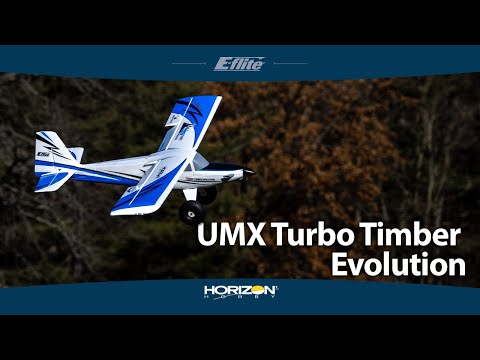 UMX Turbo Timber Evolution BNF Basic with AS3X and SAFE